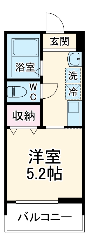 MELDIA新座Ⅱの間取り