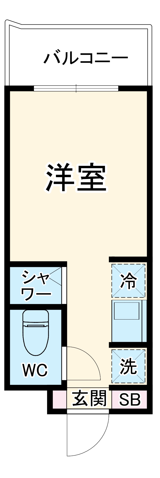 ジョイフル浦和の間取り