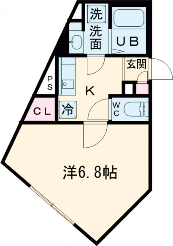 レピュア青砥レジデンスの間取り