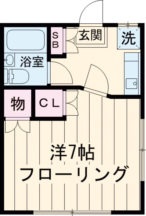 ハイム松林の間取り