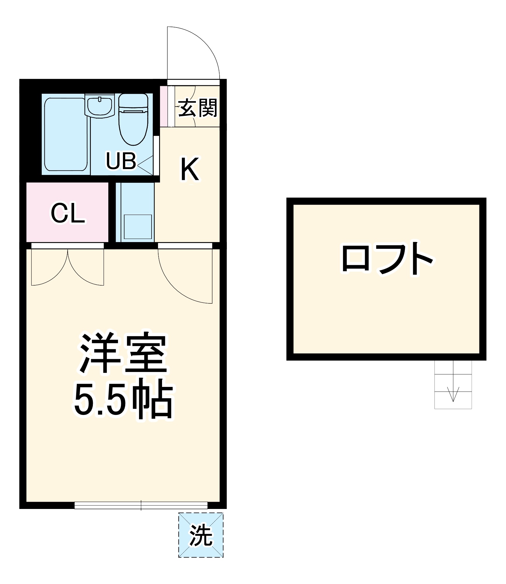 セフィール北柏の間取り