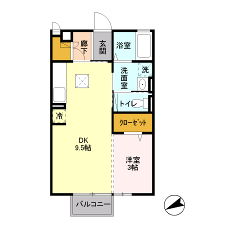 アルモニーの間取り