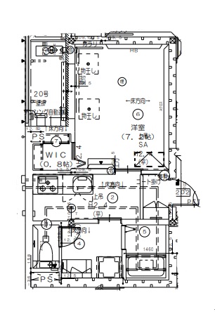 モア・メゾンの間取り