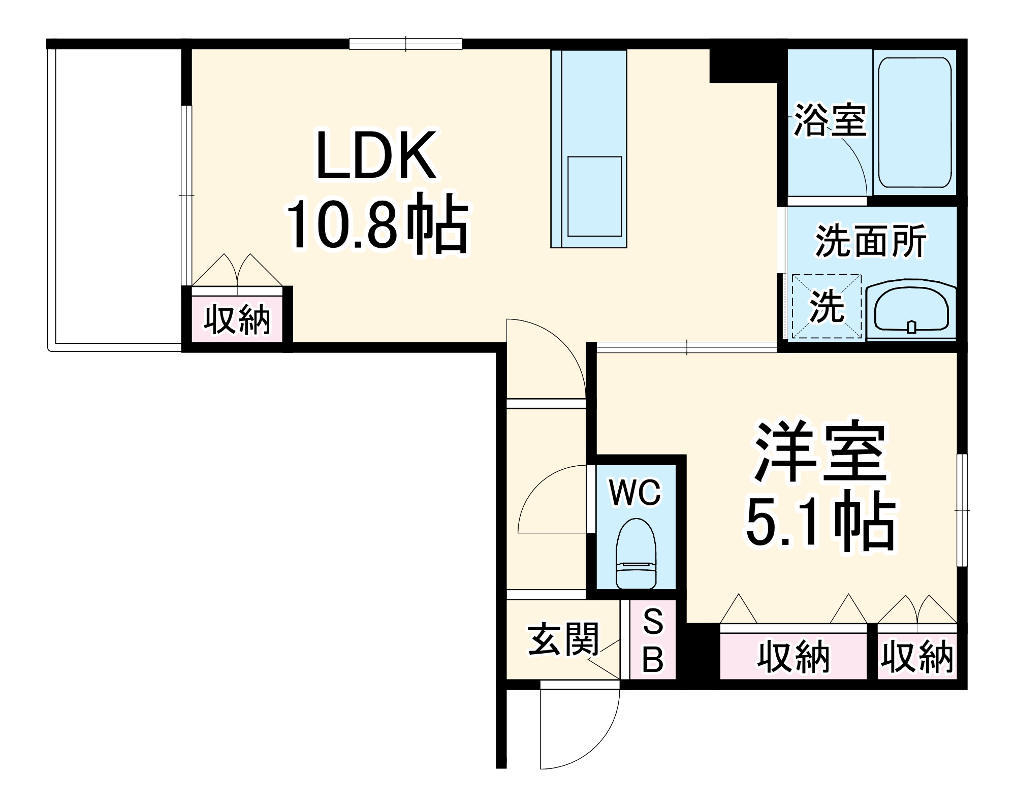 (仮称)都島区都島北通1丁目へーベルメゾンの間取り
