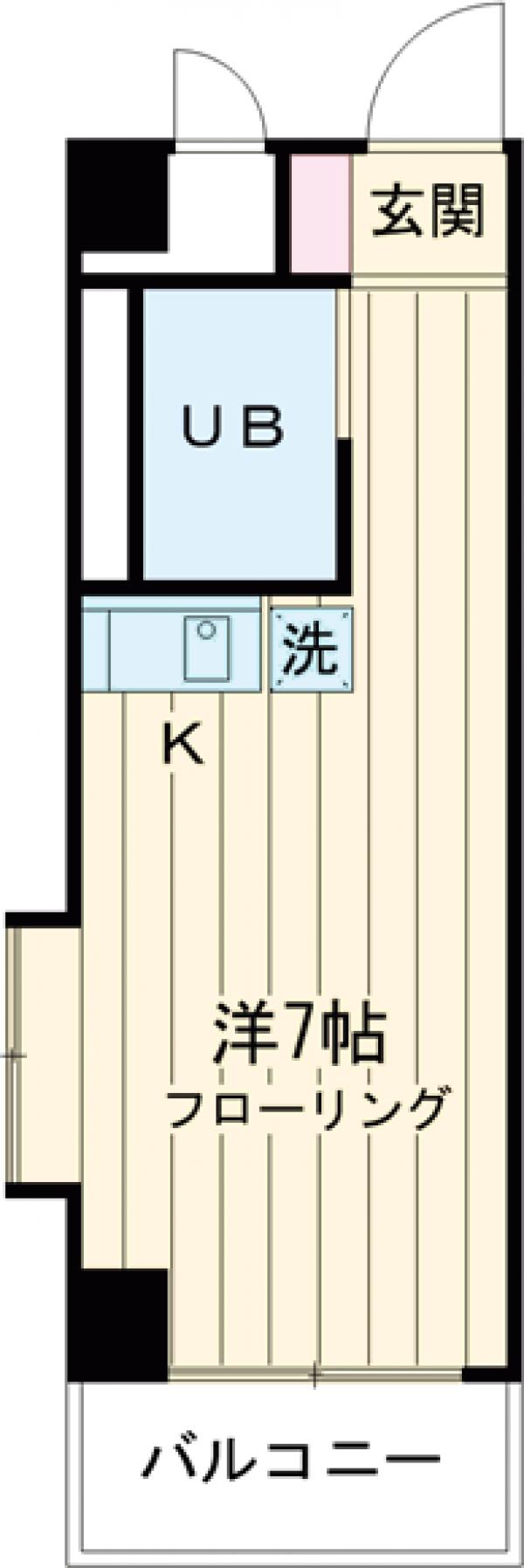 エクセル駒沢の間取り