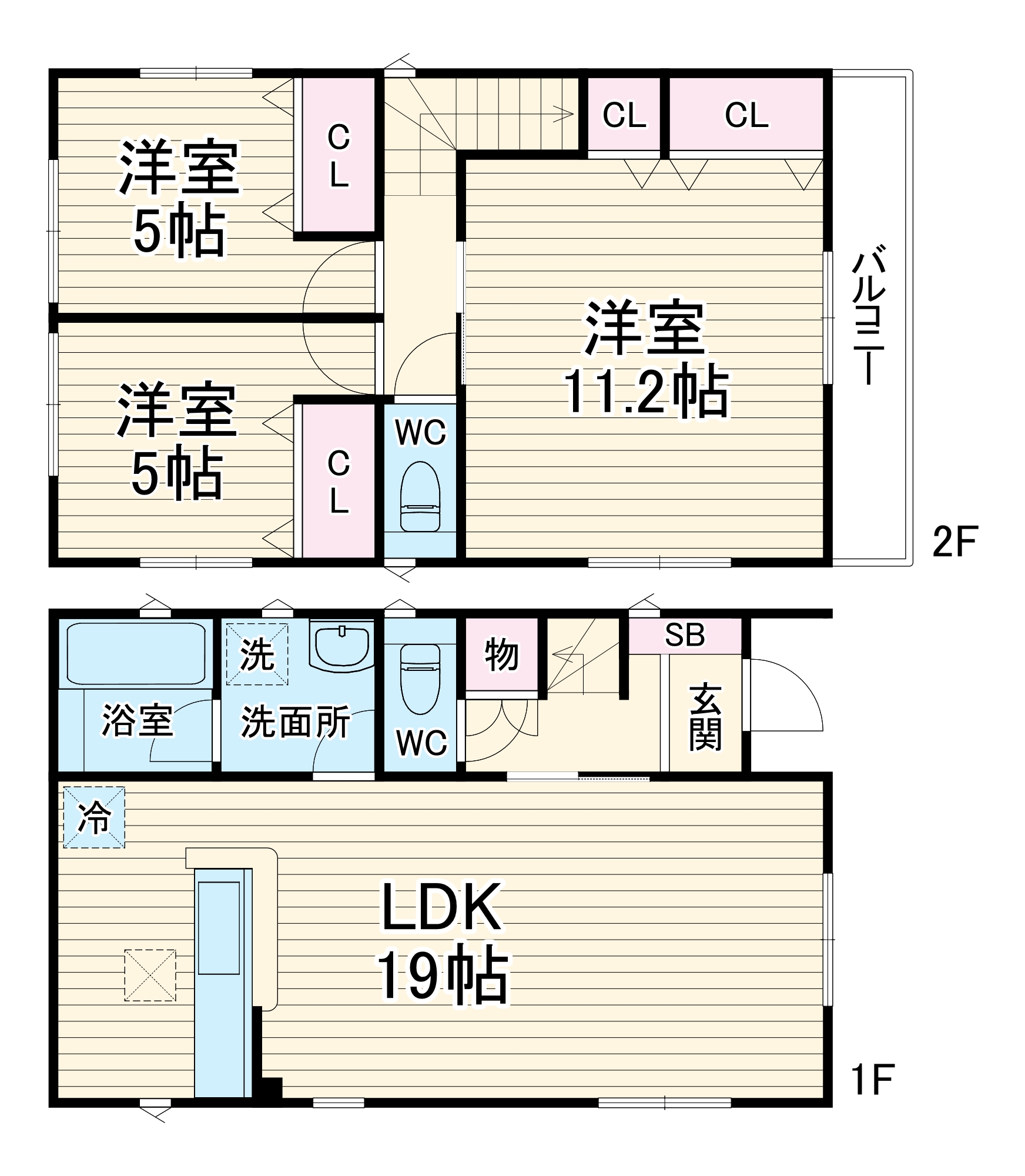Kolet岩槻宮町の間取り