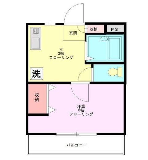 ヴェルデュールの間取り