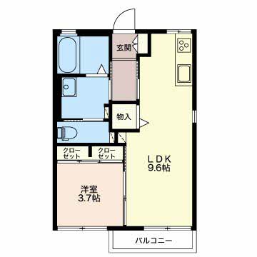 グリーンハイムの間取り