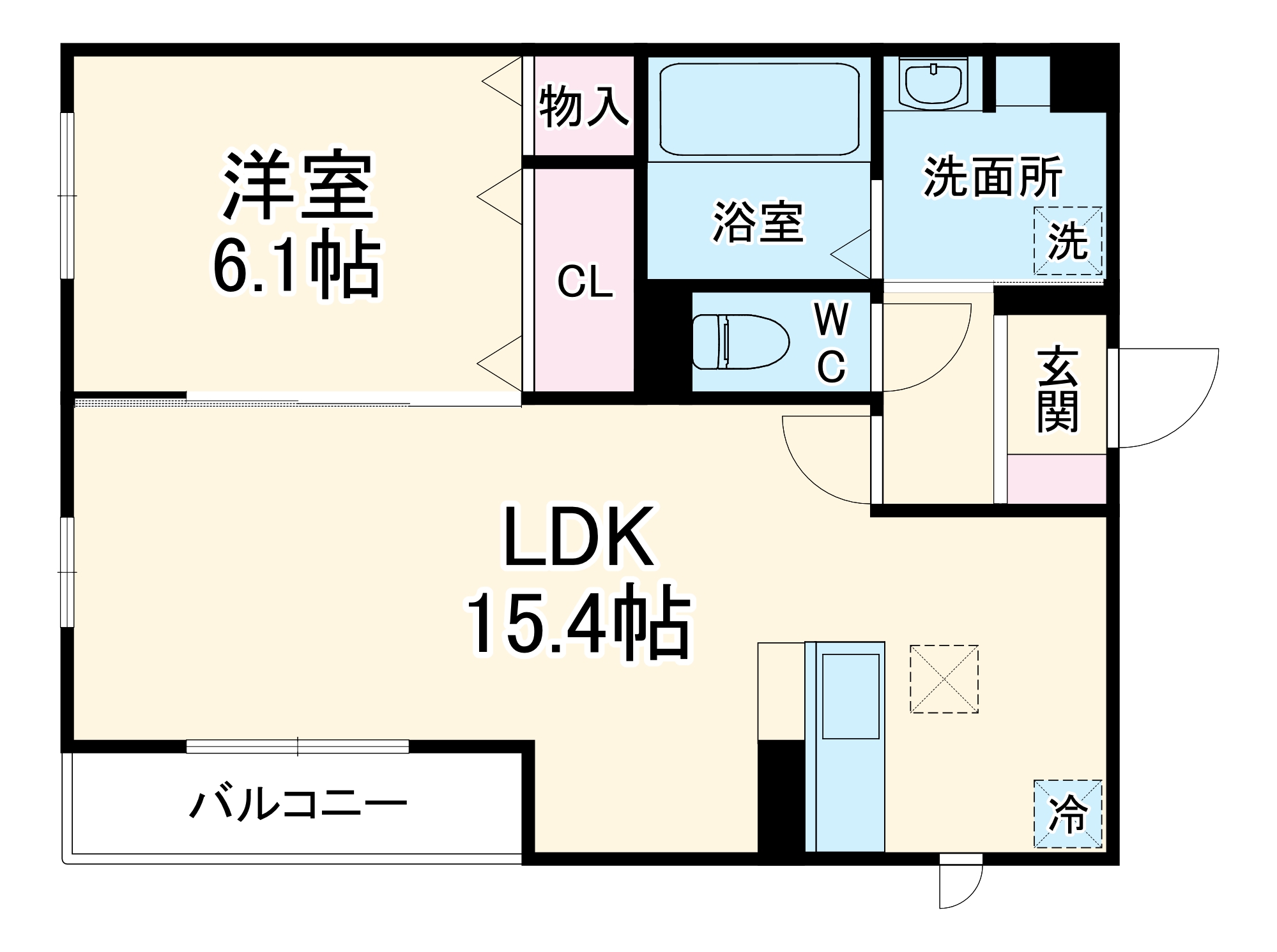 D-Hills龍禅寺の間取り