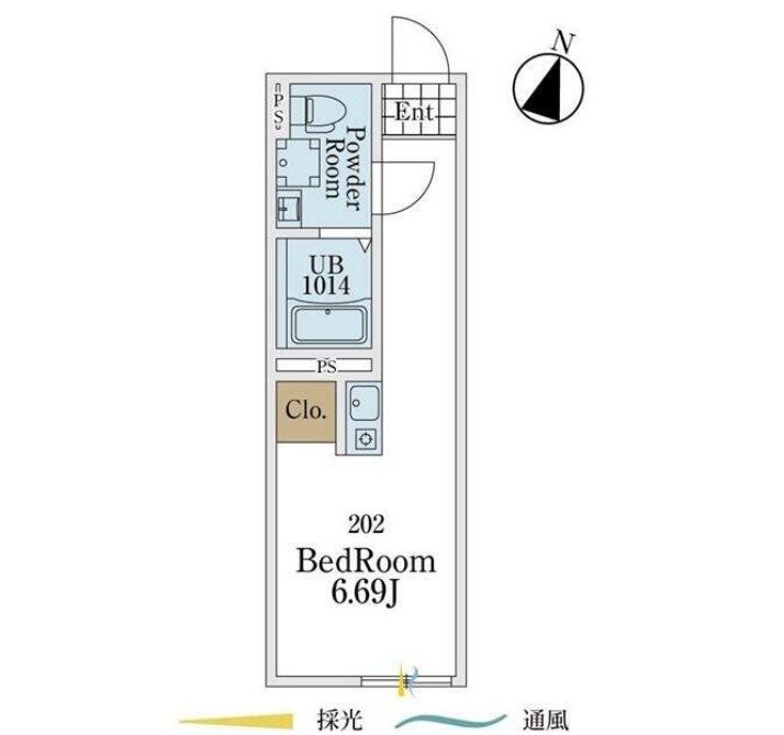 RISE Asada(ライズアサダ)の間取り