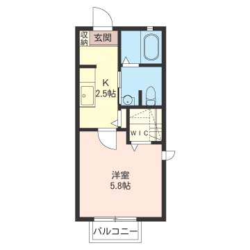 ラ・ベファーナの間取り