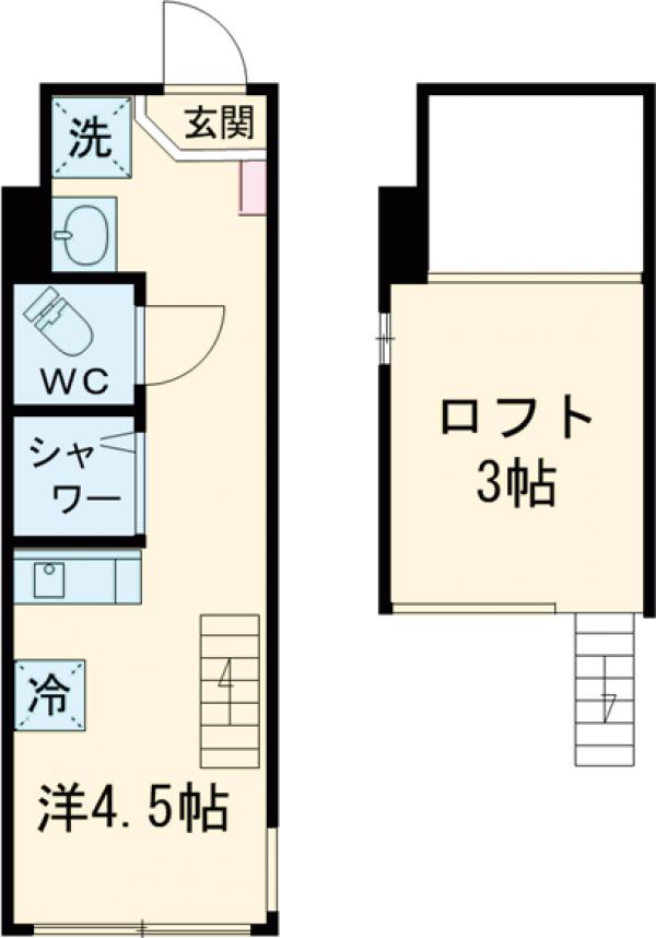 Dimora Tranquilla Hikarigaokaの間取り