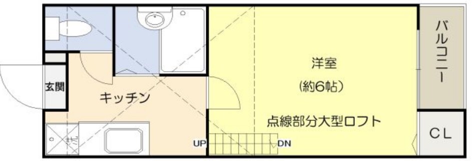 Azure青戸の間取り