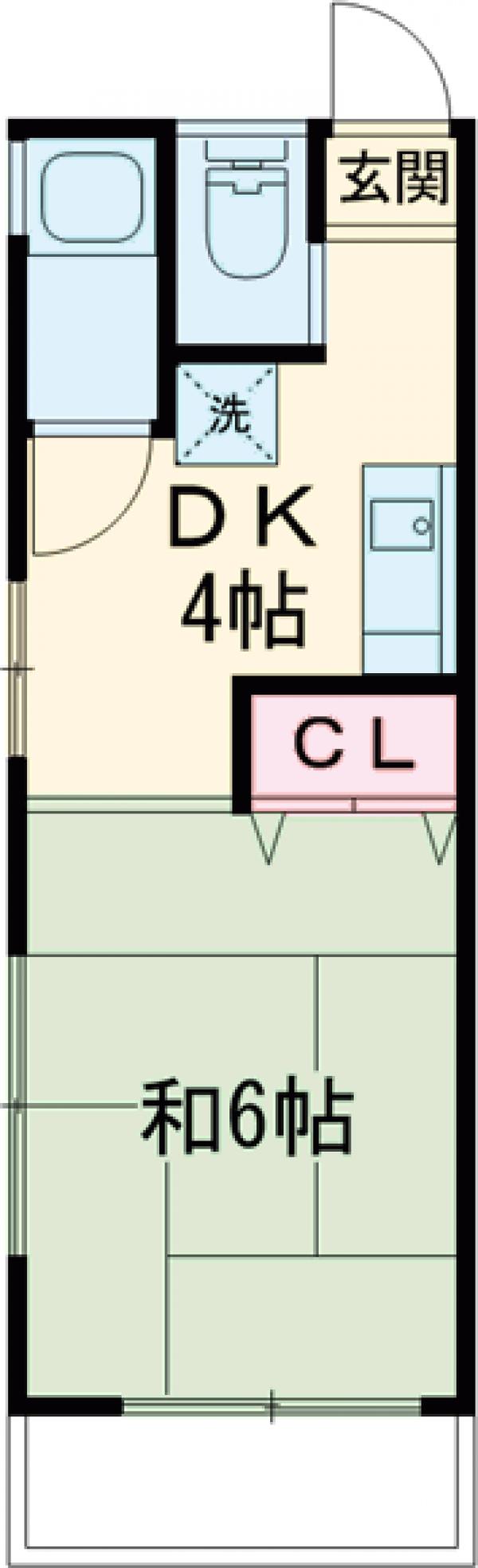 宮城荘の間取り