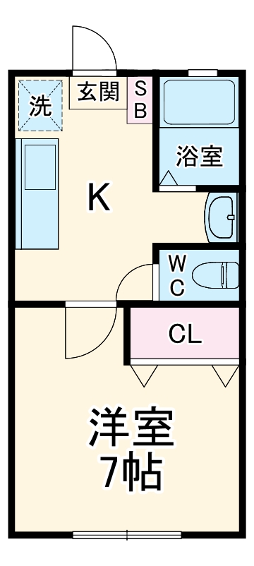 マウンテンⅦの間取り