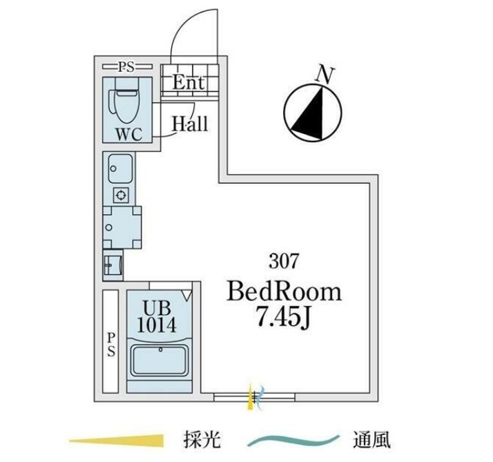 RISE Asada(ライズアサダ)の間取り