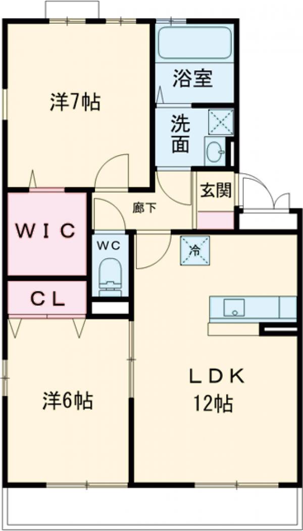 Ｒｉｖｉｅｒｅの間取り
