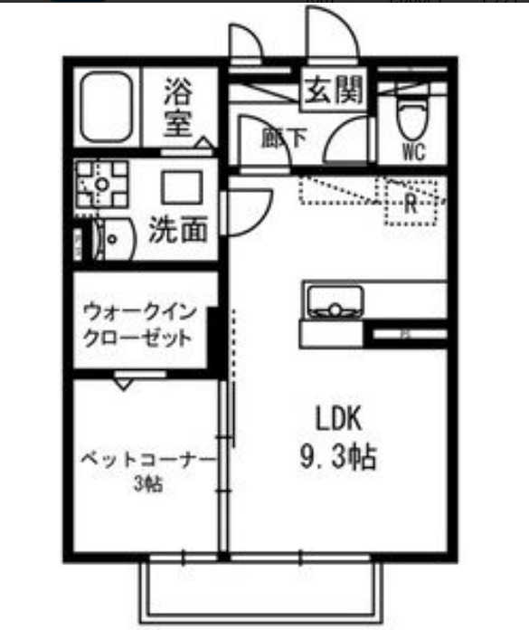 エクセランの間取り