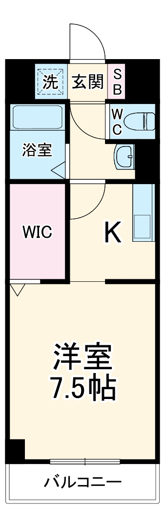 フローライト蛍池の間取り