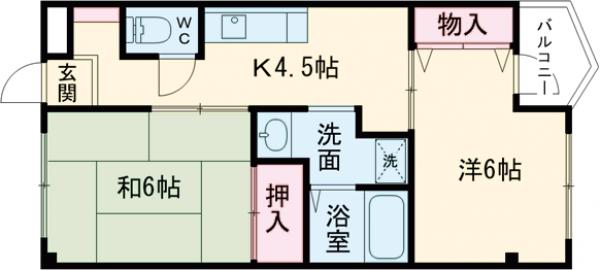 レジデンス青井の間取り