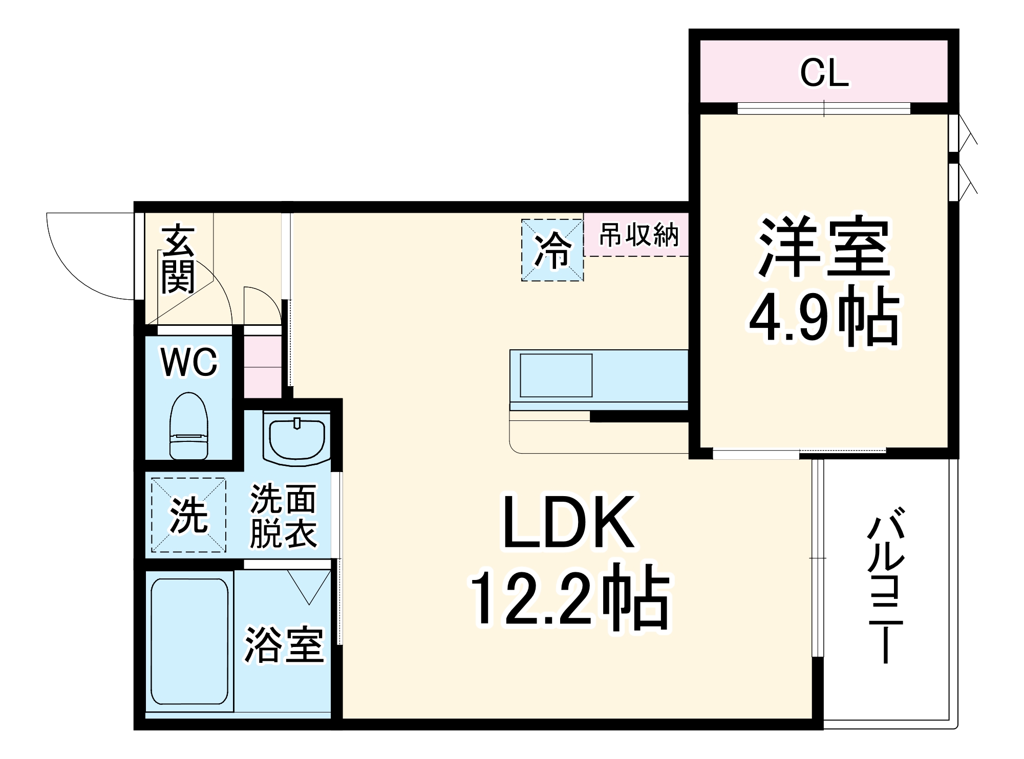 REGALEST 東大宮の間取り