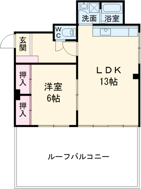 サニーヒルいそまの間取り
