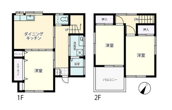 国分南3丁目戸建ての間取り