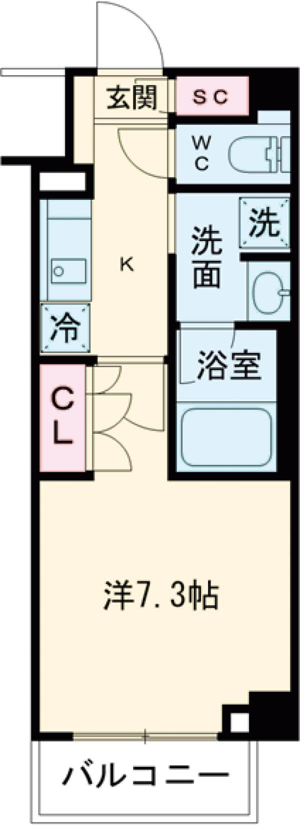 ARKMARK東大井の間取り