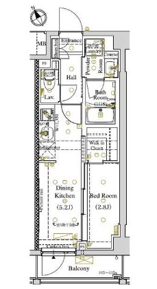 ARKMARK東大井の間取り