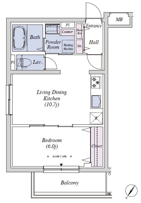Dear WAN Court 練馬平和台の間取り