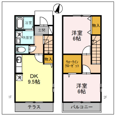 アネックス壱・弐番館の間取り