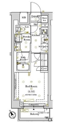 ARKMARK東大井の間取り