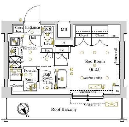 ARKMARK東大井の間取り