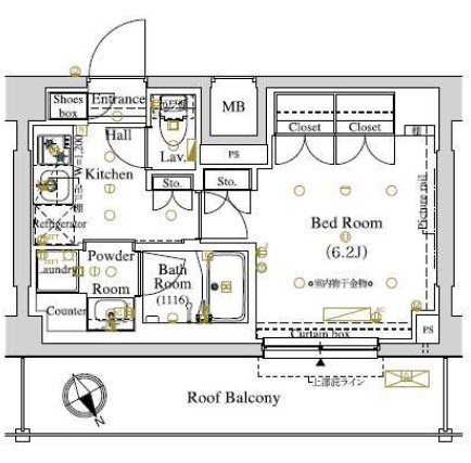 ARKMARK東大井の間取り
