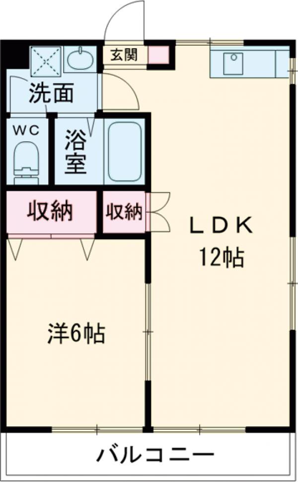 SKYハイツの間取り
