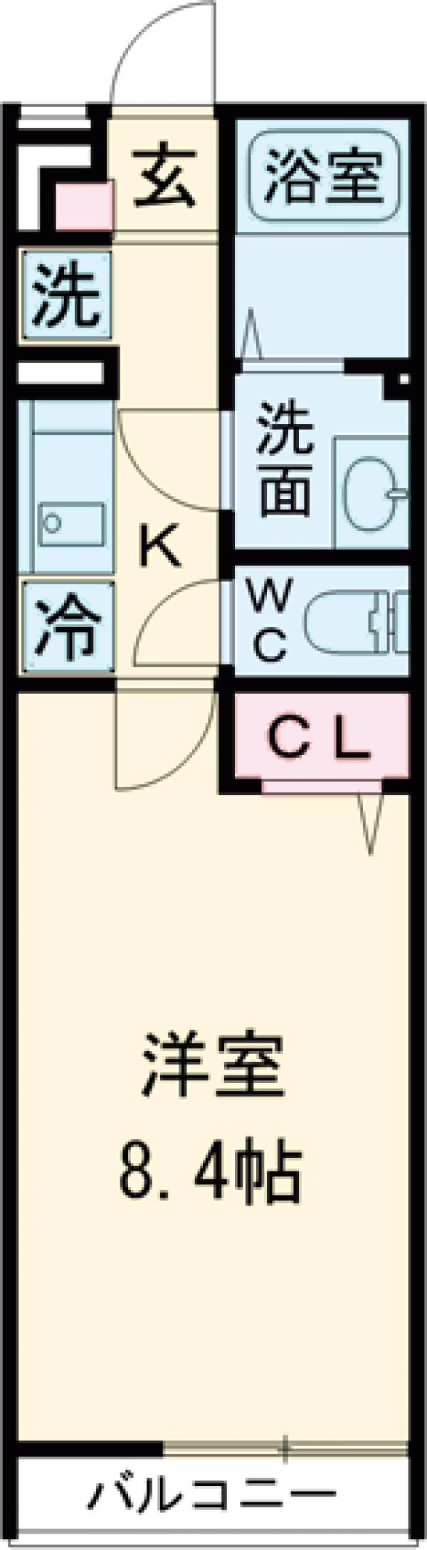 リブリ・メリッツライフの間取り