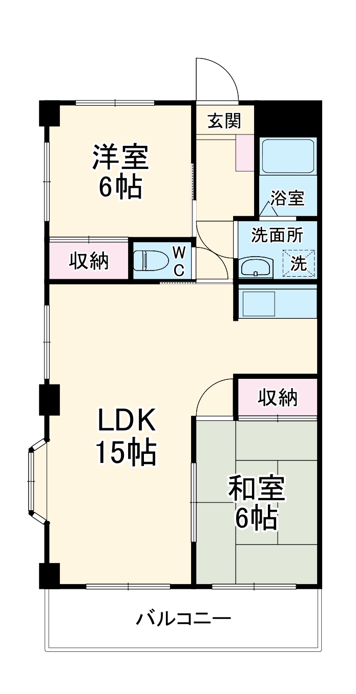 ロイヤルヒルズ春日部の間取り