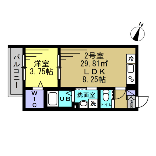 SUN HORIZON Ⅰの間取り