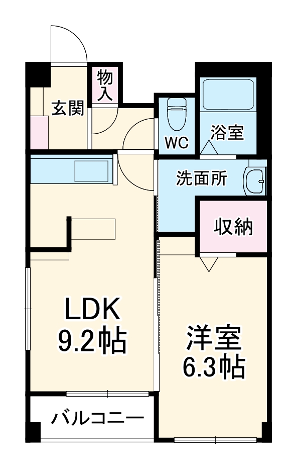 L’alba di primoの間取り