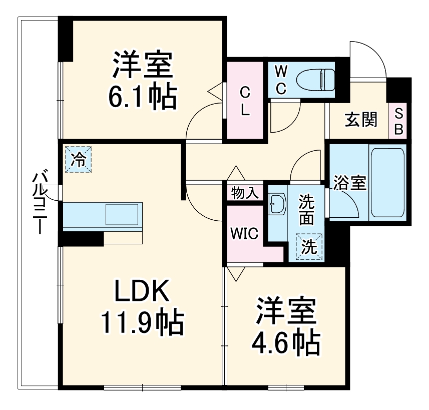 D-Raffineの間取り