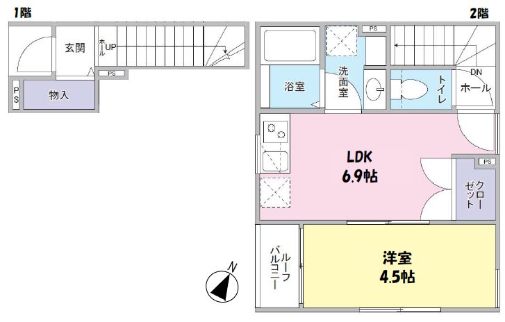 Legume ail graisseの間取り