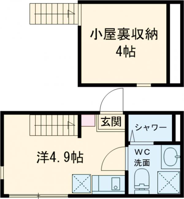 クレール 瑞江の間取り