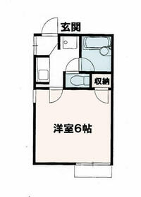 ホワイトレジデンスⅠの間取り