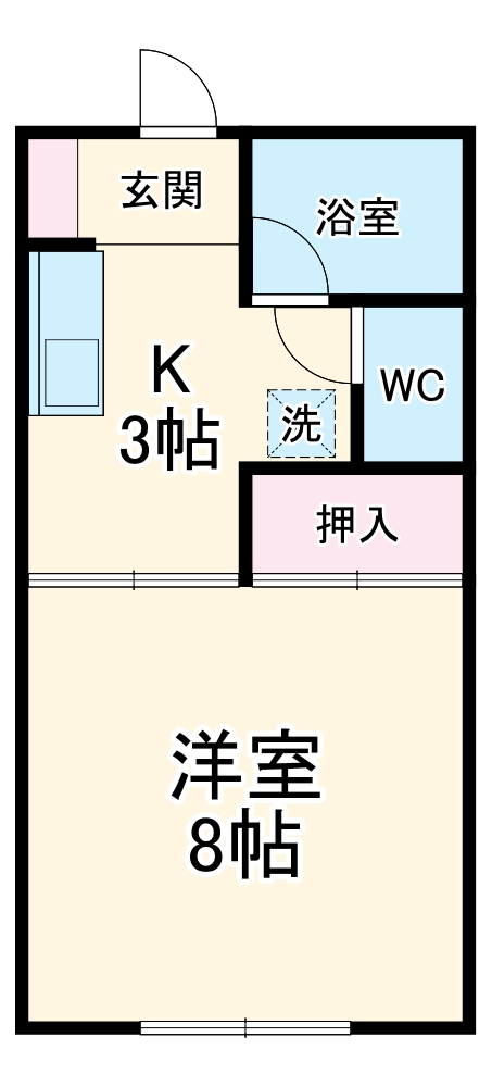 フリーダムBの間取り