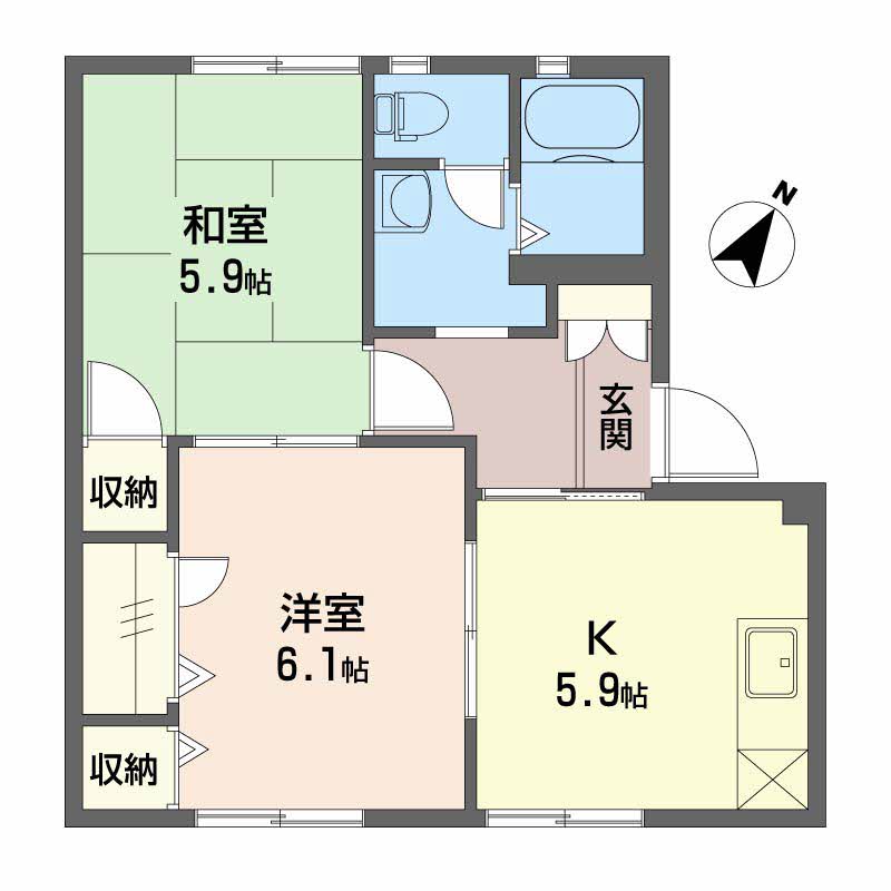 ブライトハウスの間取り