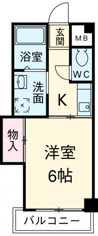 プレスト日新の間取り