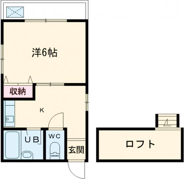リュエル松山の間取り