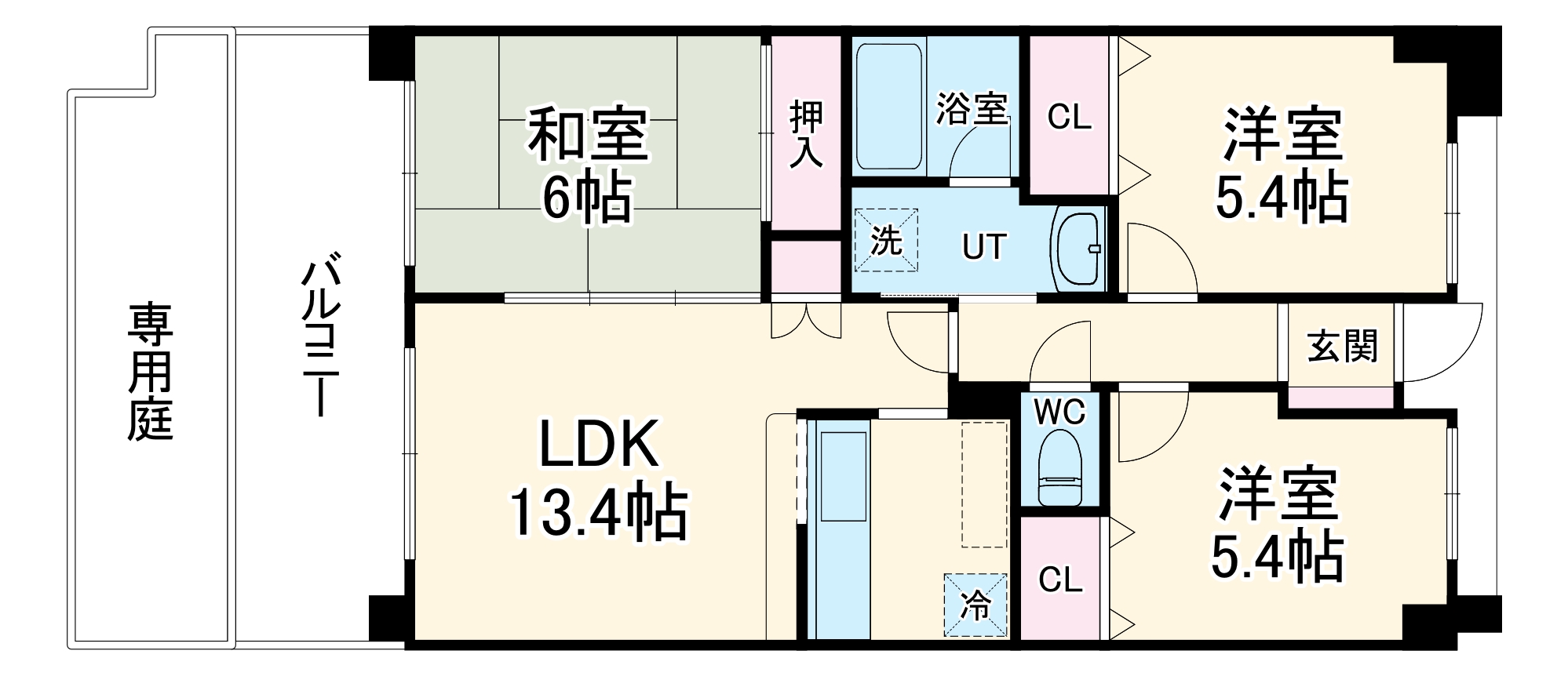 SalledeVerdureの間取り