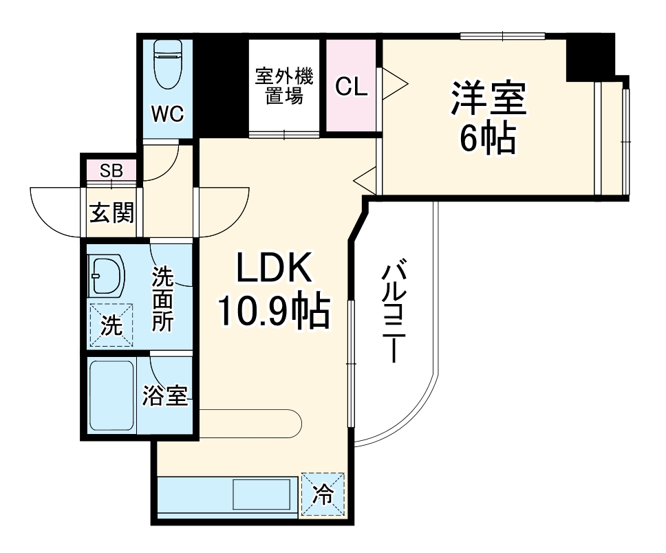 メロディーハイム二条城の間取り