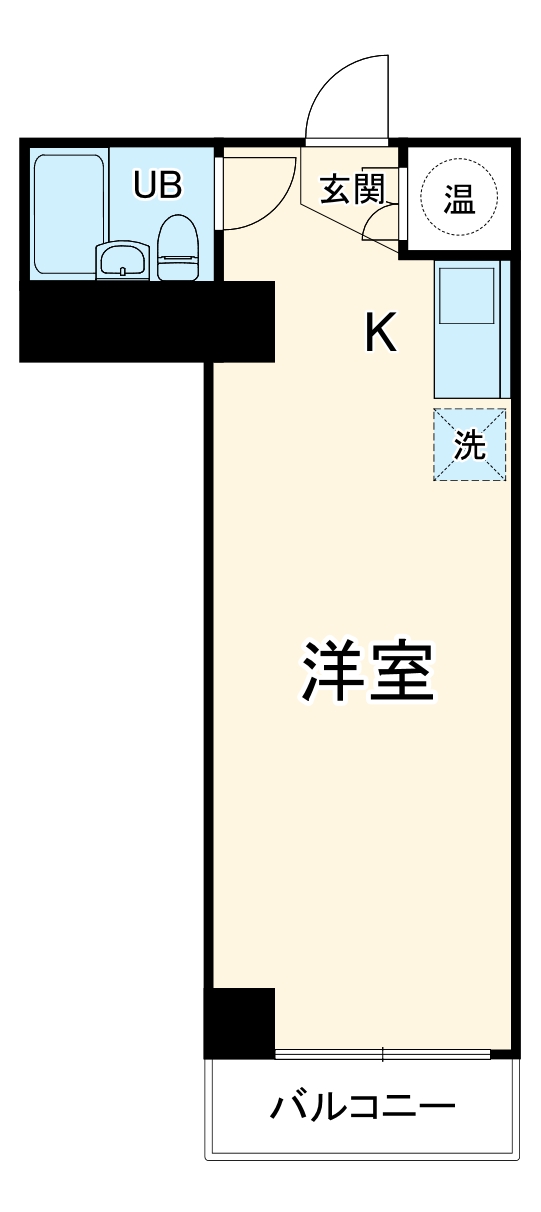 シャンボール第2川崎の間取り